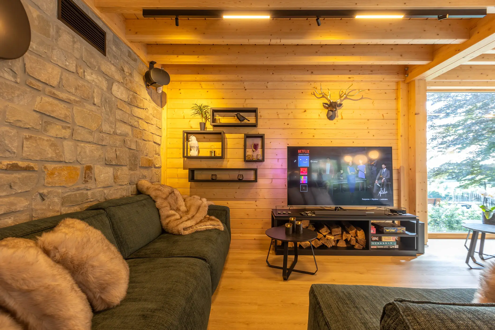 Cottage for 10 people in Tenneville Villa Wood